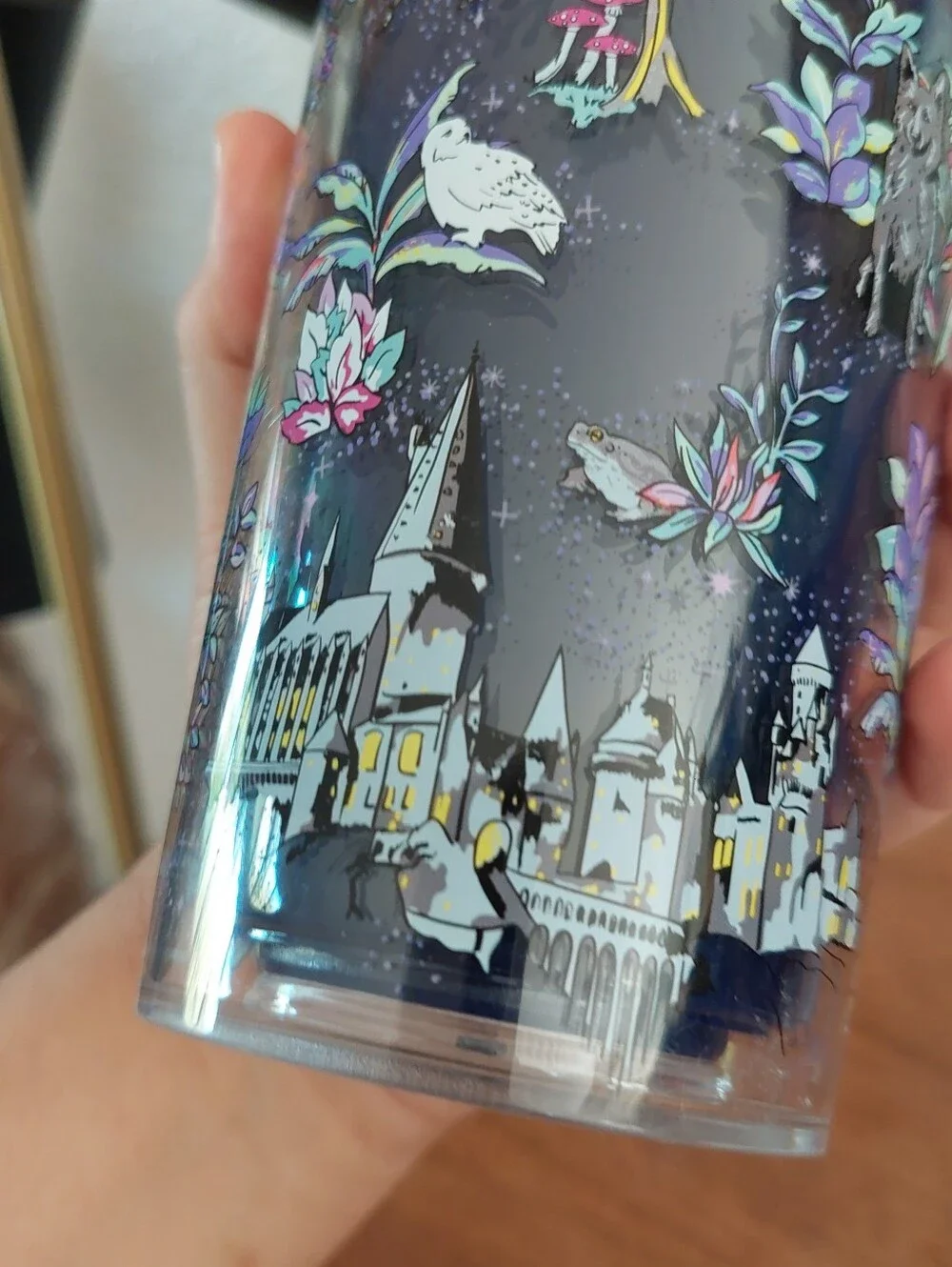 vera bradley Harry Potter Forbidden Forest home of Hogwarts castle lunas medall